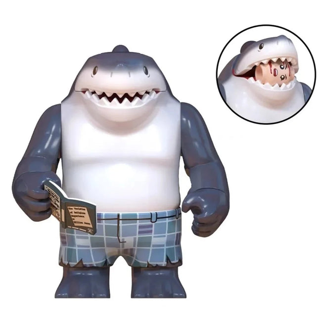 King Shark (Suicide Squad) Custom DC Superhero Minifigure