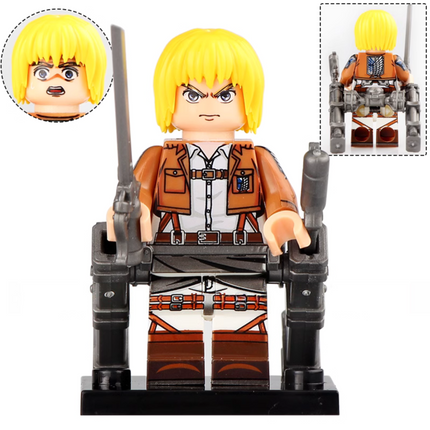 Armin Arlet From Attack on Titan Custom Anime Minifigure