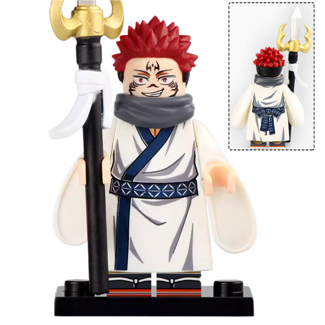 Ryomen Sukuna from Jujutsu Kaisen Custom Anime Minifigure