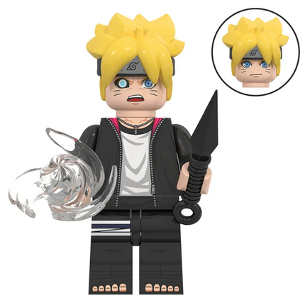 Boruto Uzumaki Custom Anime Minifigure