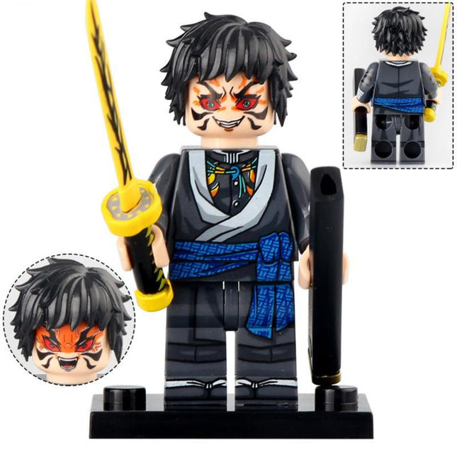 Kaigaku From Demon Slayer Custom Anime Minifigure