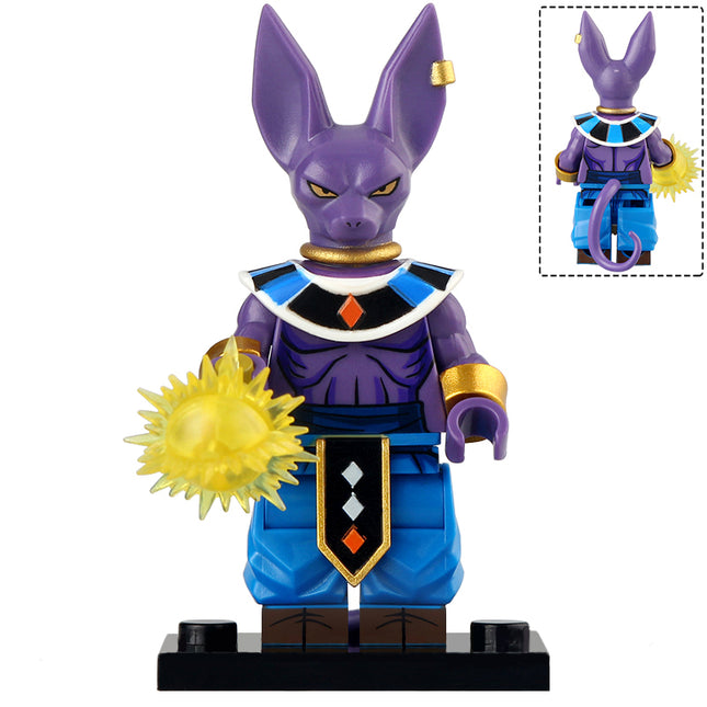 Beerus from Dragon Ball Z Custom Minifigure