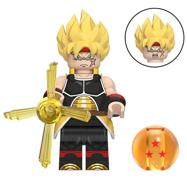 Bardock from Dragon Ball Z Custom Minifigure