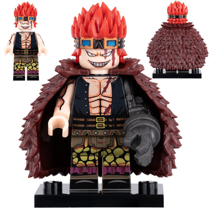 Eustass Kid Custom One Piece Anime Minifigure