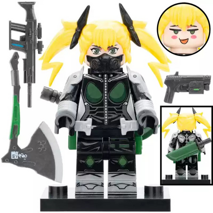 Kikoru Shinomiya from Defense Force Anime Minifigure