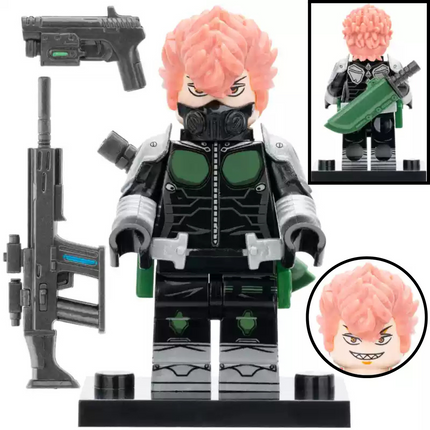 Iharu Furuhashi from Defense Force Anime Minifigure