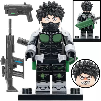 Kafka Hibino from Defense Force Anime Minifigure