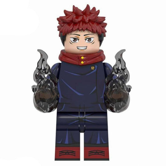 Itadori Yuji From Jujutsu Kaisen Custom Anime Minifigure – Minifigure 