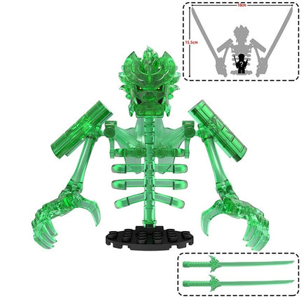 Susanoo Green Custom Anime Large Minifigure