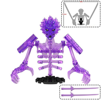 Susanoo Purple Custom Anime Large Minifigure