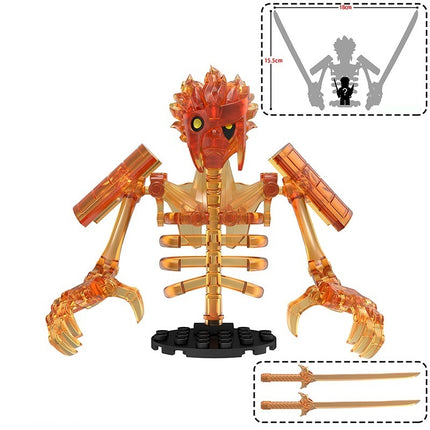 Susanoo Orange Custom Anime Large Minifigure