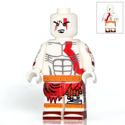 Kratos God of War Video Game Minifigure