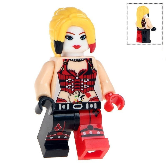 Harley Quinn (Arkham) Custom DC Supervillain Minifigure