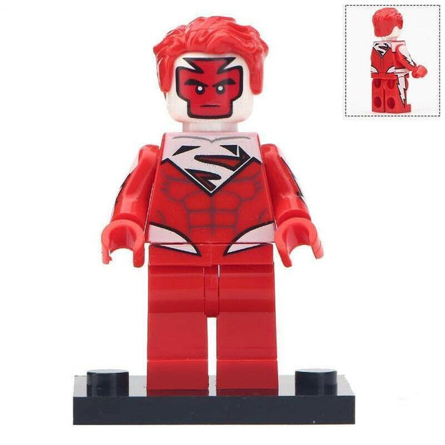 Superman Red Custom DC Comics Superhero Minifigure