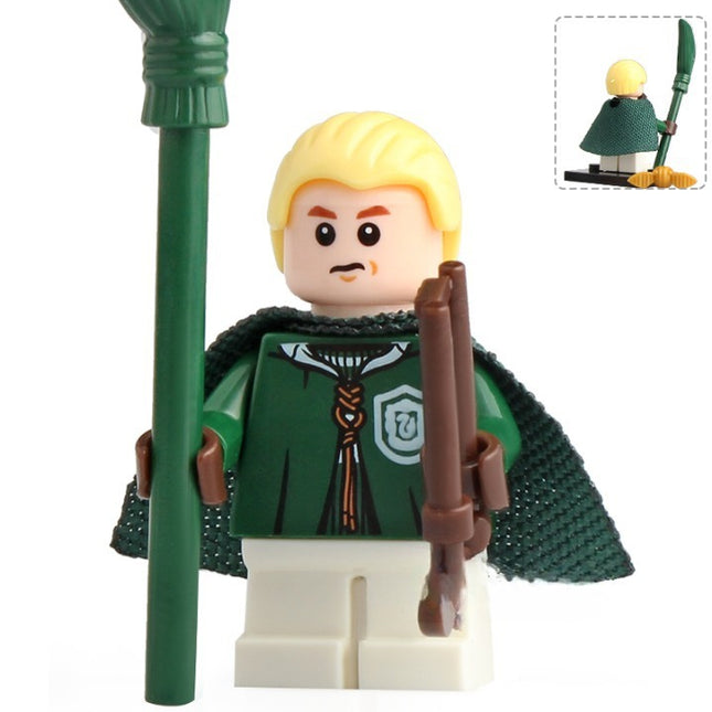 Draco Malfoy Quidditch custom Harry Potter Series Minifigure