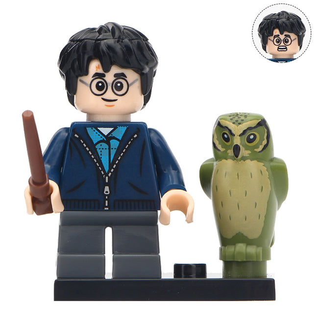 Harry Potter with Owl custom Minifigure