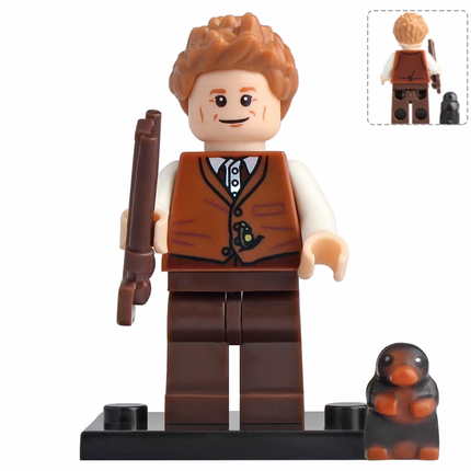 Newt Scamander custom Fantastic Beasts Series Minifigure