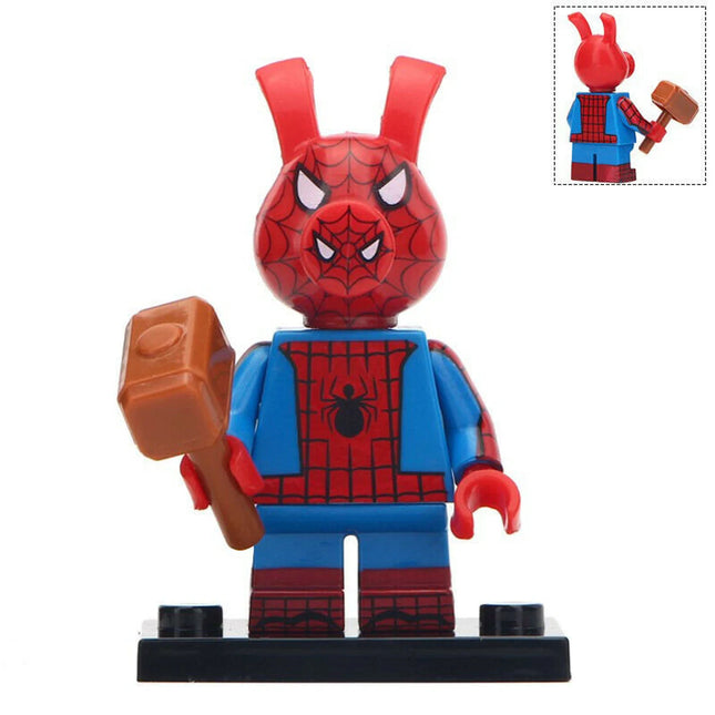 Spider-Ham Spider-Man Custom Marvel Superhero Minifigure