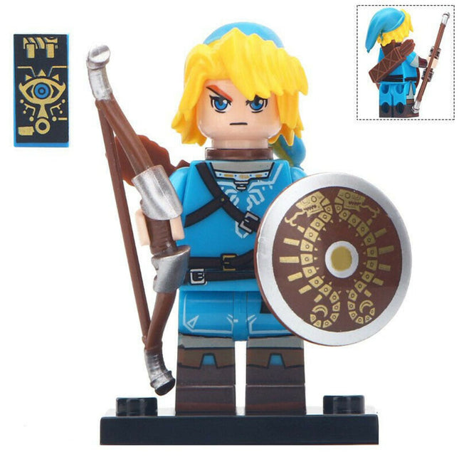 Link (Blue) The Legend of Zelda Custom Minifigure