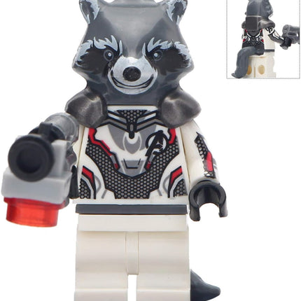 Rocket Raccoon (Quantum Realm) Custom Marvel Superhero Minifigure