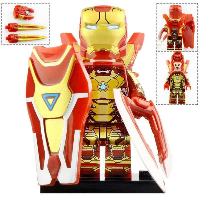 Lego Classic Iron Custom Lego Iron Man Minifigures Lego Iron Man