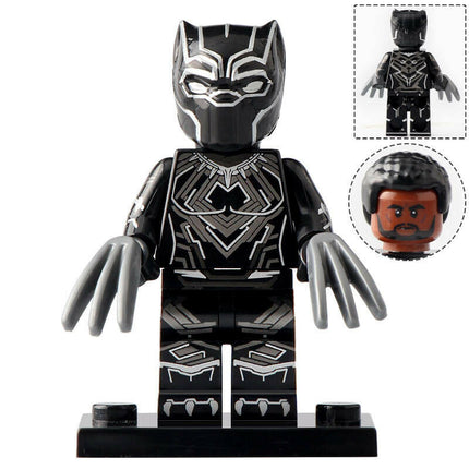 Black Panther (Avengers Endgame) Custom Marvel Superhero Minifigure