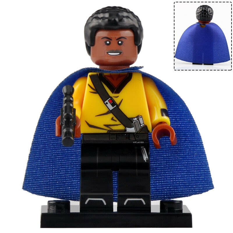 Lando Calrissian Custom Star Wars Minifigure – Minifigure Bricks