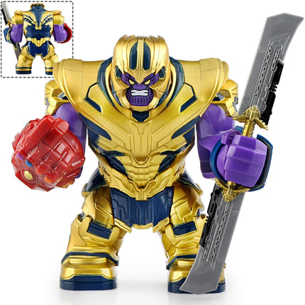 Thanos Custom Marvel Superhero Large Minifigure