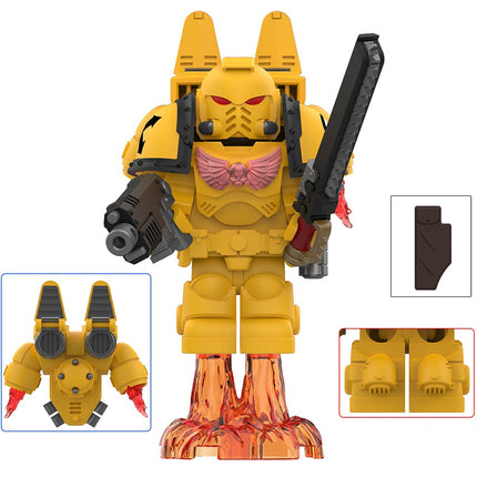Imperial Fists From Warhammer 40K Minifigure