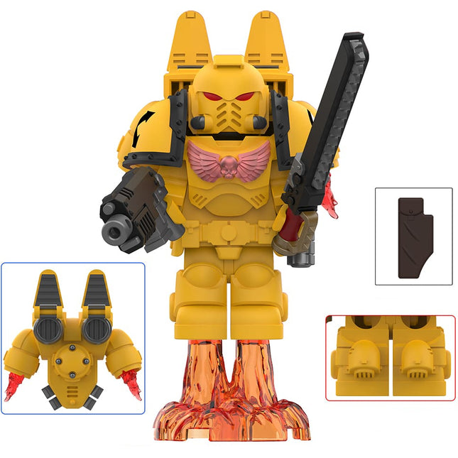 Imperial Fists From Warhammer 40K Minifigure