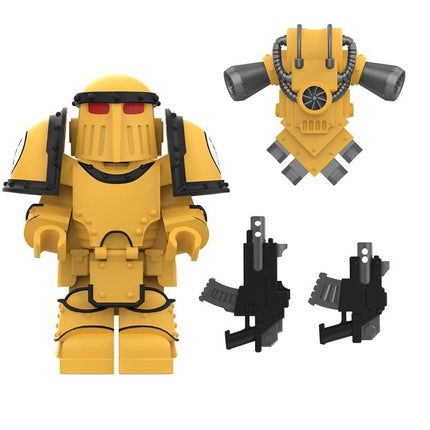 Imperial Fists From Warhammer 40K Minifigure