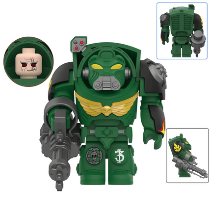Salamanders Terminator From Warhammer 40K Minifigure