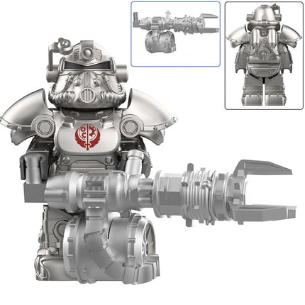 T-51 Power Armor (Brotherhood of Steel) Custom Fallout Minifigure