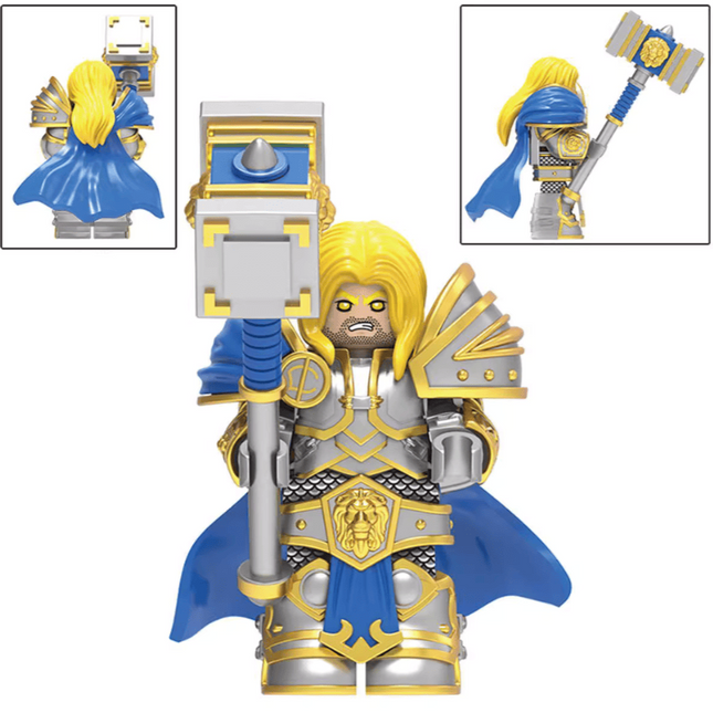 Arthas Menethil Custom World of Warcraft Minifigure