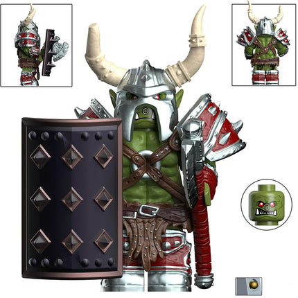 Orc Custom World of Warcraft Minifigure