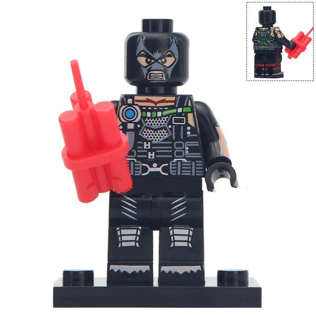 Bane (Arkham) Custom Superhero Minifigure