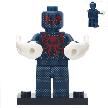 Spider-Man 2099 Custom Marvel Superhero Minifigure