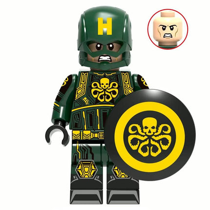 Steve Rogers Hydra Custom Marvel Superhero Minifigure