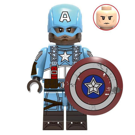 Captain America Custom Marvel Superhero Minifigure