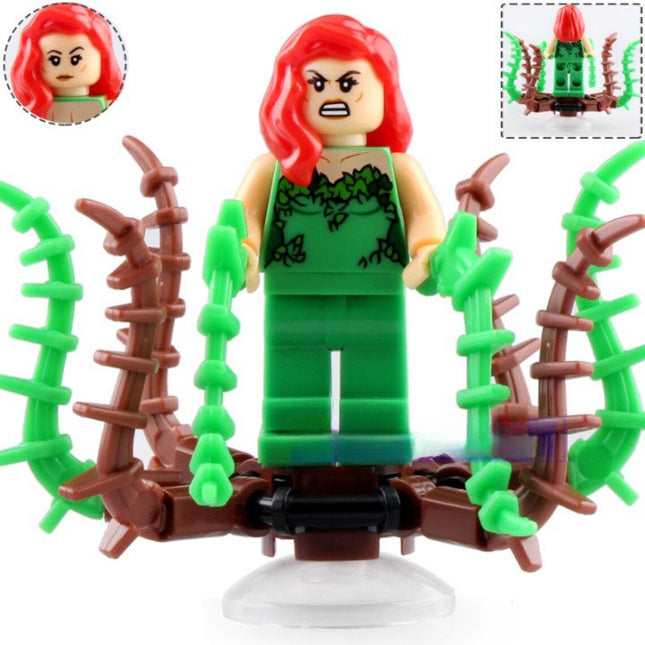 Poison Ivy Custom DC Comics Superhero Minifigure