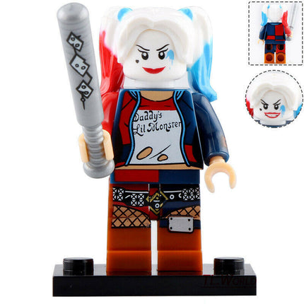 Harley Quinn Custom DC Supervillain Minifigure