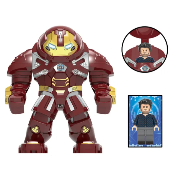 Iron Man Hulkbuster 2.0 Marvel Superhero Minifigure