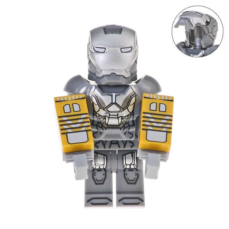 Iron Man Mark 25 Striker Marvel Superhero Minifigure – Minifigure