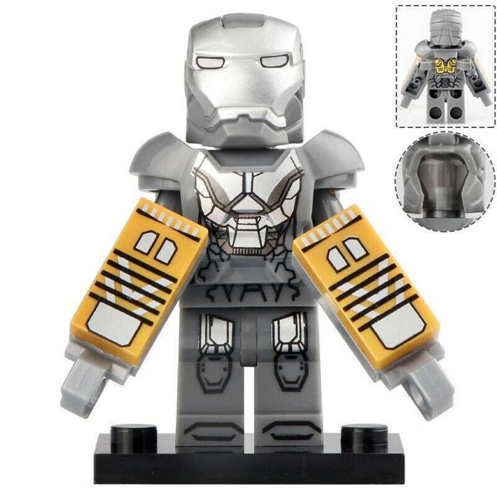 Iron Man Mark 25 Striker Marvel Superhero Minifigure – Minifigure