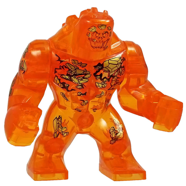 Fire Elemental Custom Marvel Superhero Large Minifigure