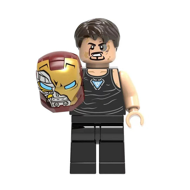 Tony Stark Iron Man Endgame Custom Marvel Superhero Minifigure