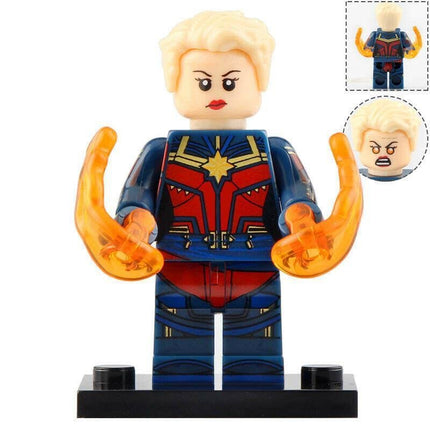 Captain Marvel Custom Marvel Superhero Minifigure