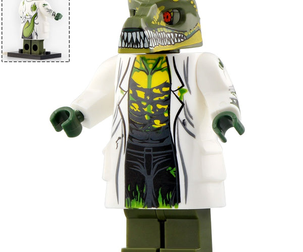 Lizard Custom Marvel Suoerhero Minifigure – Minifigure Bricks