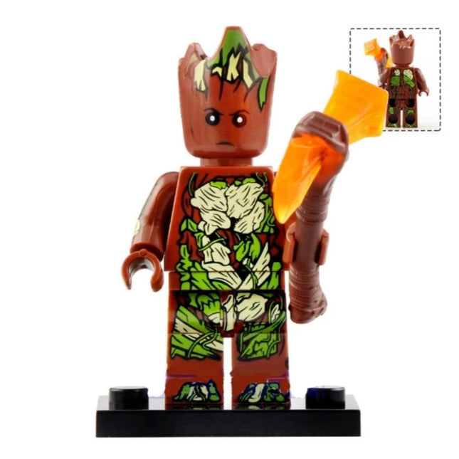 Teen Groot (Stormbreaker) Custom Marvel Superhero Minifigure