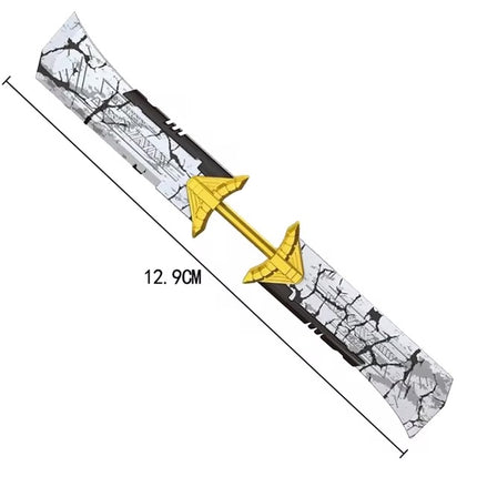 Thanos Double-Edged Sword Custom Marvel Superhero Minifigure Accessory